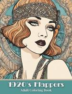 1920's Flappers: Adult Coloring Book