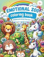 Emotional Zoo Coloring Book: Emotions and animals from A to Z