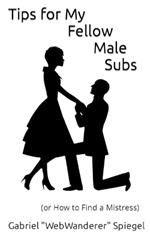 Tips for My Fellow Male Subs: (or How to Find a Mistress)