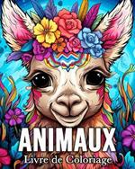 Livre Coloriage Animaux: 50 Images Mignonnes pour Lutter Contre le Stress et se Détendre