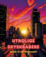 Utrolige skyskrabere - Malebog for arkitekturentusiaster - Skyskrabere jungler for at nyde farvel?gning: En samling af fantastiske skyskrabere, der fremmer kreativitet og afslapning