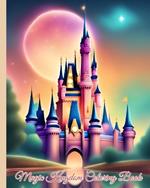 Magic Kingdom Coloring Book: Easy and Fun Style Coloring Pages of Magic Kingdom for Boys, Girls, Kids