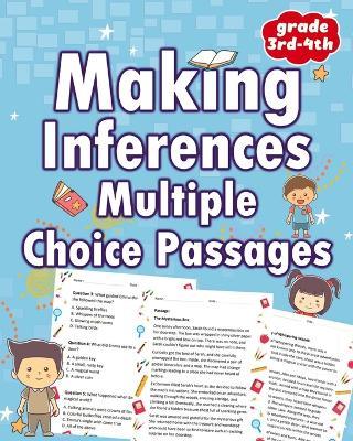 Making Inferences Multiple Choice Passages 3rd and 4th Grade: Enhance Comprehension: Multiple Choice Inference for Kids - Elvina Harriet - cover