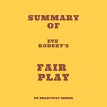 Summary of Eve Rodsky’s Fair Play