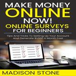 Make Money Online NOW! Online Surveys for Beginners