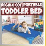 Regalo Cot Portable Toddler Bed: includes fitted sheet bed