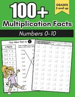 100+ Multiplication Facts Number 0-10: Multiplication: Grades 3-5, Learning Math Facts, Math Drills, Digits 0-10, Practice Activities