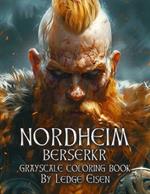 Nordheim Berserkr Grayscale Coloring Book