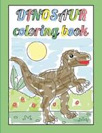 Dino Delight: A Jurassic Coloring Adventure for Little Explorers, 8.5''x11'', 28 Pages, Ages 2+