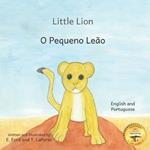 Little Lion: Where's My Mama in Portuguese and English