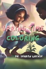 Spring Coloring Book: Easter and Spring Coloring Book