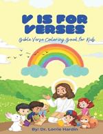 V is for Verses: Bible Verse Coloring Book for Kids