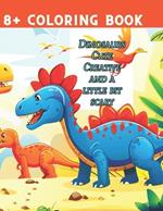 Coloring Book Dinosaurs Cute Creative And A Little Bit Scary