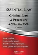 Criminal Law & Procedure: Essential Law Self-Teaching Guide