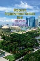 Research Organizational Culture How