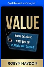 Summary of Value by Robyn Haydon