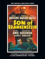 Son of Frankenstein (Universal Filmscripts Series: Classic Horror Films - Volume 3)