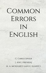 Common Errors in English