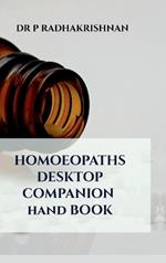 Homoeopaths Desktop Companion - Hand Book