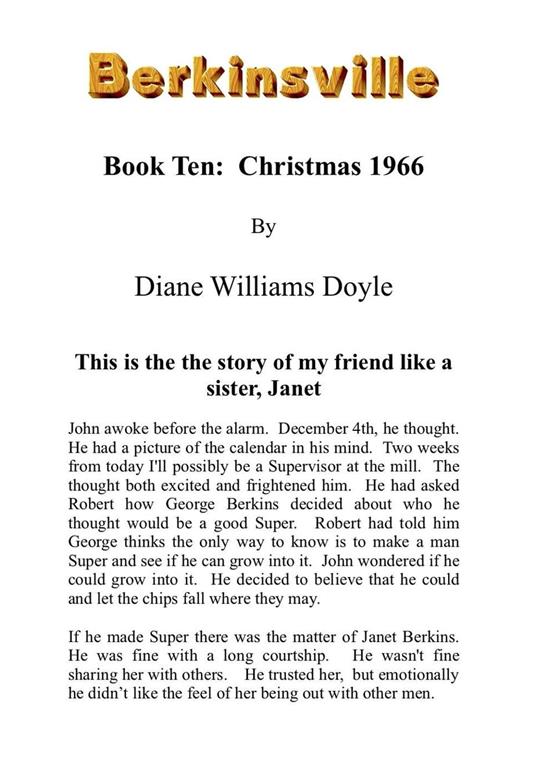 Book Ten: Christmas 1966